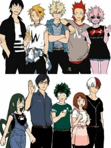 Boku no Hero Academia doujines parejas